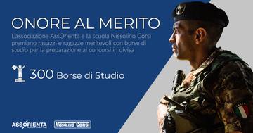 "Onore al merito": 300 borse di studio per chi sogna di indossare la divisa