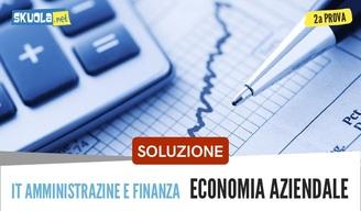Soluzione completa Economia aziendale: seconda prova, maturità 2018