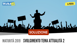 Soluzione tema attualità Sport e Storia: prima prova Maturità 2019