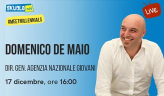 Erasmus+, Volontariato in Europa e bandi dell’Agenzia Nazionale Giovani: il direttore De Maio in diretta spiega le opportunità