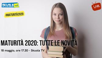 Maturità 2020: Skuola.net spiega live le novità su colloquio orale, crediti e protocollo di sicurezza