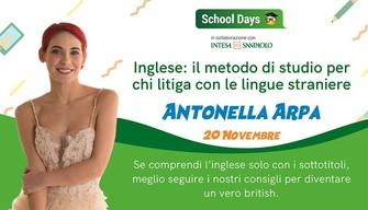 Insufficienza periodica in inglese? Antonella Arpa (Himorta) ti aiuta a studiare da 10 e lode