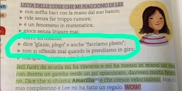 "Glazie", "Plego" sul libro di testo: scoppia la polemica contro gli stereotipi