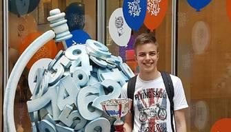 Massimiliano vince le Olimpiadi di Matematica per la quarta volta