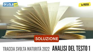 Soluzione Maturità Prima Prova 2022 Analisi del testo 1 su Giovanni Pascoli
