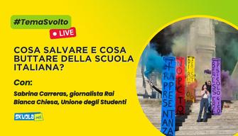 Giornata Internazionale dello Studente: a Skuola con la giornalista Sabrina Carreras e Bianca Chiesa (UDS) - #Temasvolto 17 novembre ore 16:00