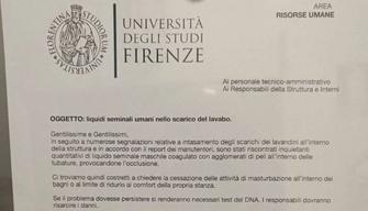 La bufala sul web: "Liquido seminale umano nello scarico del lavabo dell'Università". L'avviso virale è una fake news