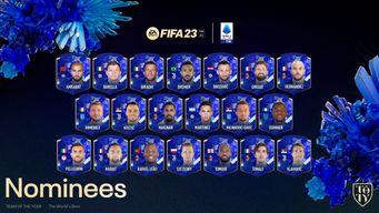 "Team of the year" Fifa 2023, i candidati della serie A e le votazioni
