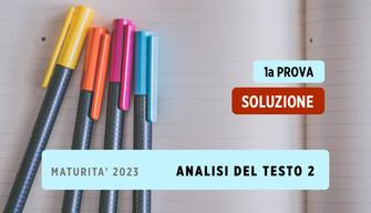 Soluzione Maturità Prima Prova 2023 Analisi del testo 2 su Alberto Moravia