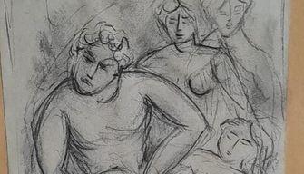 Disegno comprato a 2 euro al mercato forse ne vale 200mila: potrebbe essere un Matisse