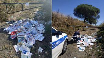 Mucchi di libri scolastici abbandonati, l'assessore: "Raccoglieremo i libri nelle migliori condizioni e li doneremo"