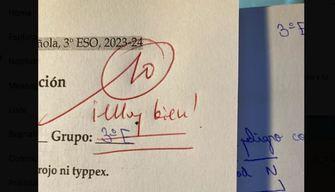 Voto 10 al compito in classe, il prof lo pubblica sui social: "Solo i professori conoscono il piacere di mettere un 10"