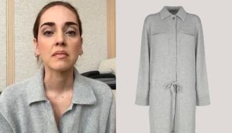 Tutti vogliono la tuta jumpsuit grigia delle scuse di Chiara Ferragni