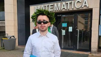 Kledian è non vedente e si laurea in informatica con 110 e lode: è il primo della facoltà