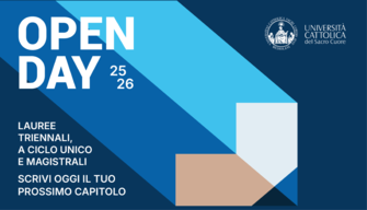 Open Day Università Cattolica: lauree triennali, a ciclo unico e magistrali. Scrivi oggi il tuo prossimo capitolo!