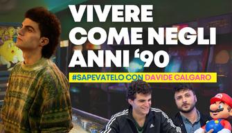 #Sapevatelo: come si viveva negli anni '90? Lo abbiamo scoperto con Davide Calgaro, alias Cisco nella serie 'Hanno ucciso l'uomo ragno'