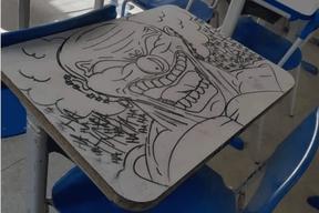 Banchi di scuola senza “graffiti”: utopia per 9 studenti su 10, che imbrattano con scritte ma anche con disegni artistici