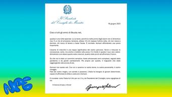 Giorgia Meloni ai maturandi: "Tutta l'Italia fa il tifo per voi"