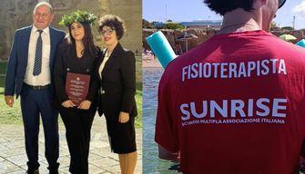 Studentessa si laurea con una tesi sulla... mamma. La donna, malata di sclerosi multipla, ha inventato la 'terapia dell'abbraccio'