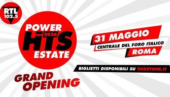 RTL 102.5 Power Hits Estate 2026 Grand Opening: l’estate parte da Roma il 31 maggio