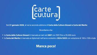 Bonus cultura 2026, al via le richieste dal 31 gennaio: date e novità