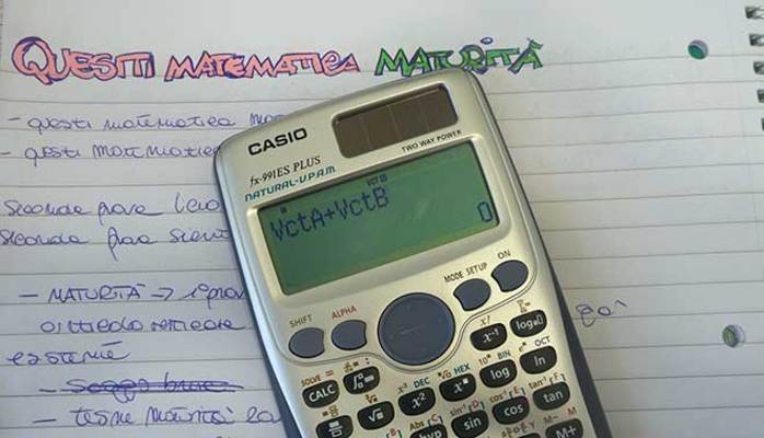 Matematica Maturità: analisi calcolo vettoriale