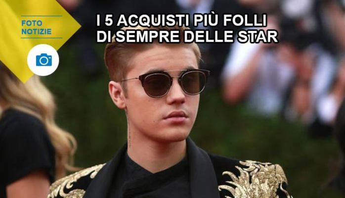 I 5 acquisti più folli di sempre delle star