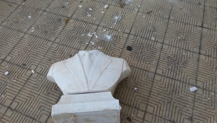 Palermo, danneggiata la statua di Falcone. Fedeli: "Atto grave e vigliacco"