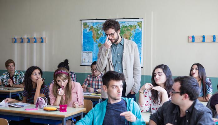 Andrea Pisani ed Enrico Oetiker: gli attori ospiti alla Skuola Tv