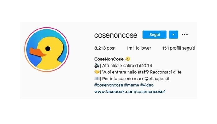 Pillole di umorismo, trending topic e televisione: ecco la community che dà voce a "Cose non Cose"