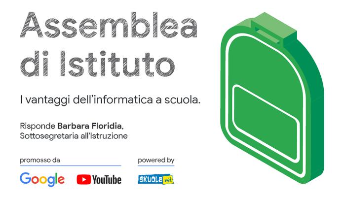 I vantaggi dell’informatica a scuola. Assemblea di Istituto con la sottosegretaria Barbara Floridia