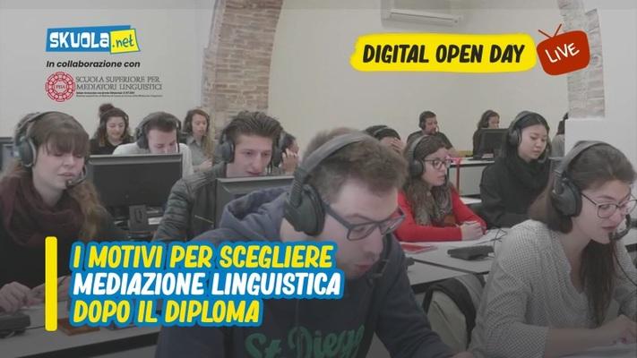 Cosa fare dopo il diploma? I motivi per scegliere mediazione linguistica - Digital Open Day il 17 marzo alle 16:00 con la Scuola Superiore per Mediatori Linguistici di Pisa