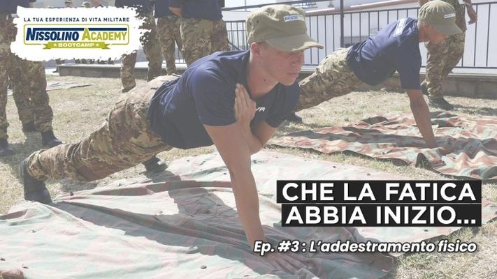 Ogni giorno corsa, flessioni e addominali per superare i concorsi in divisa - Nissolino Academy Bootcamp Puntata 3