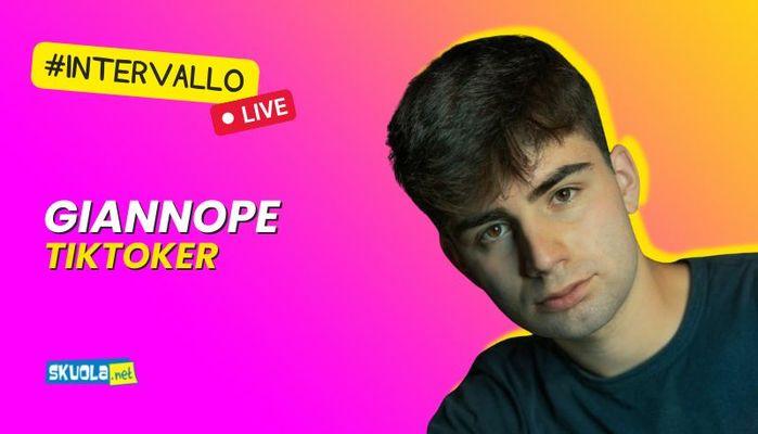 A Skuola con Giannope: #Intervallo 10 novembre ore 16:00
