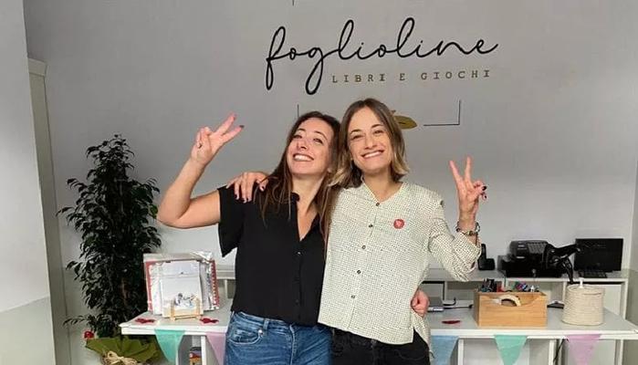 Giorgia e Irene lasciano il lavoro per aprire una libreria per bambini: “Troppo stress”