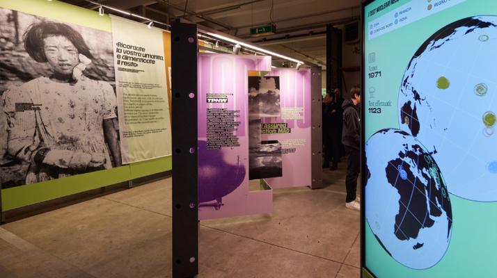 Una mostra sul disarmo contro la minaccia delle armi nucleari: "Senzatomica" dal 24 novembre a Brescia