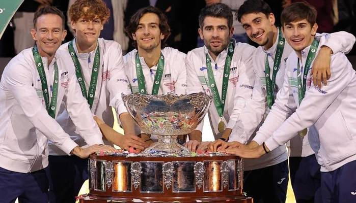 Dopo 47 anni l'Italia torna a vincere la Coppa Davis grazie a Sinner