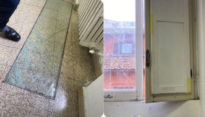 Le scuole cadono sugli studenti: finestre crollate in due istituti di Roma