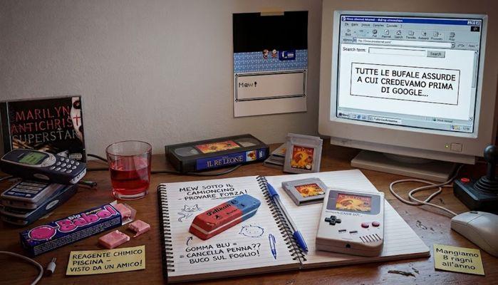 Dalla gomma blu per la penna a Mew sotto il camioncino: le grandi bufale dell'era pre-Google
