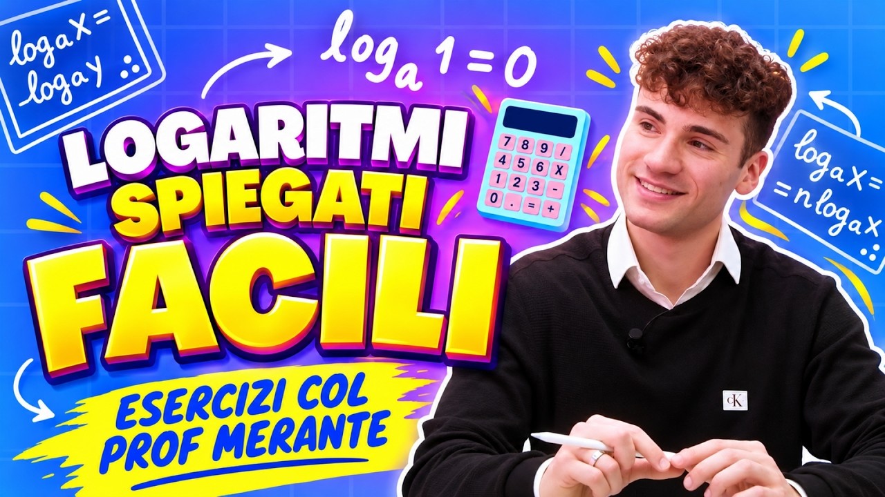 Capire i logaritmi in 10 minuti: regole, dominio ed equazioni ft. Giuseppe Merante