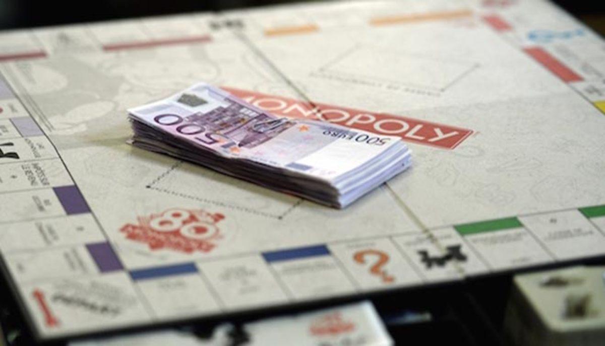 Soldi veri nel Monopoli: 20mila euro in scatola