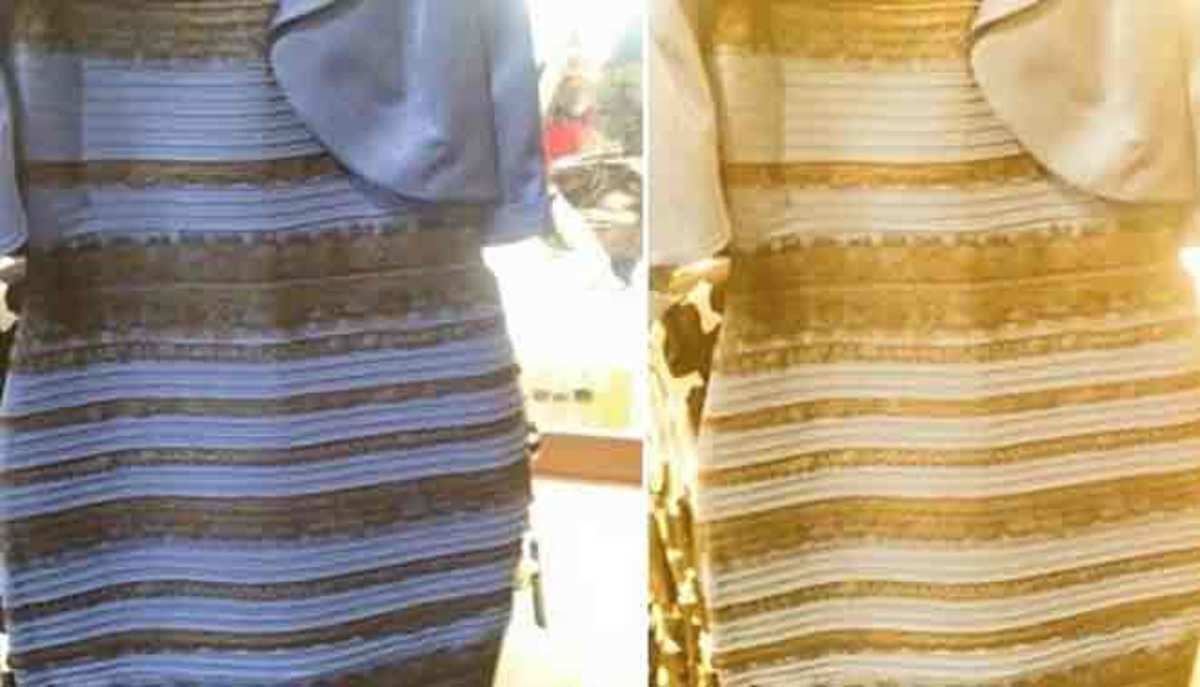 По разному или по разному. Платье с разным восприятием. Вещи которые видят по разному. Платье о котором спорят про цвет. Желто белое платье или черно синее оригинал.